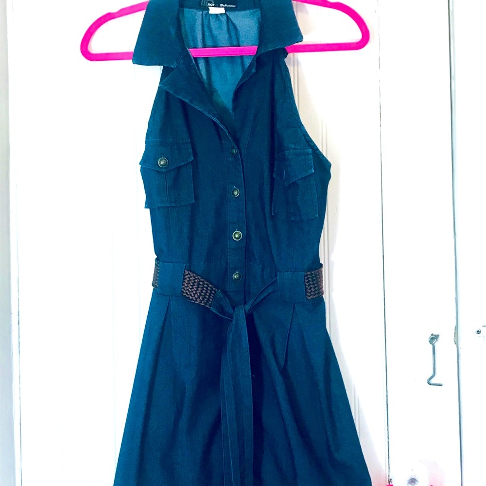 Button-up Minidress NWOT